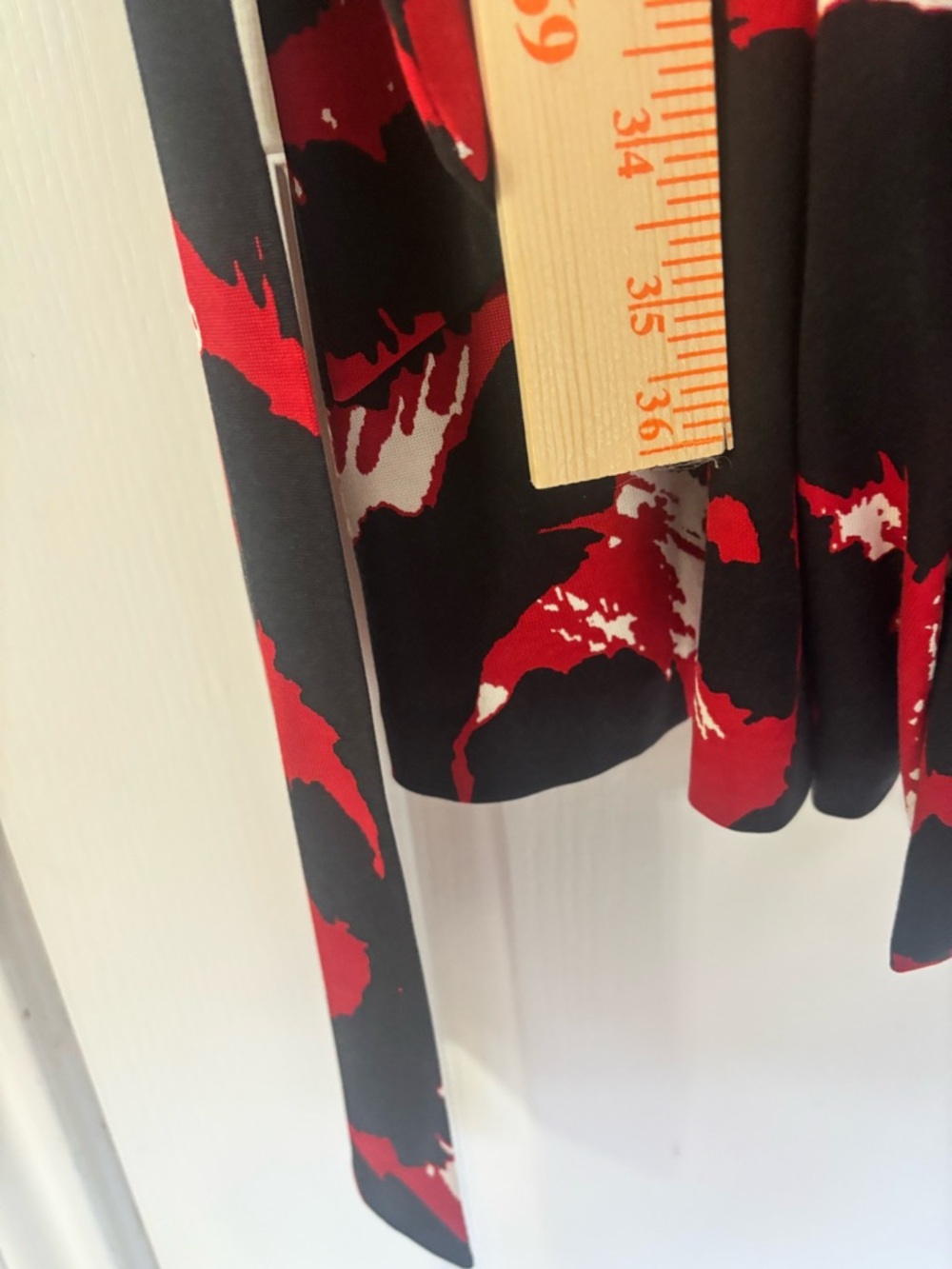 Diane Von Furstenberg Jeanne Wrap Dress 100% Silk Jersey DVF Splatter Print 8 - Picture 9 of 12